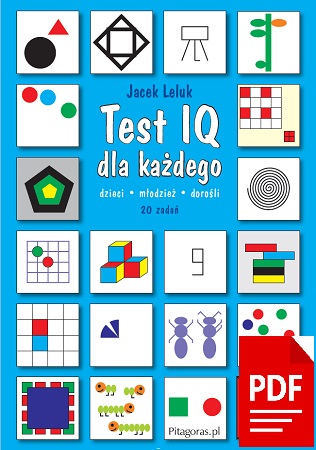 książka niebieski test IQ