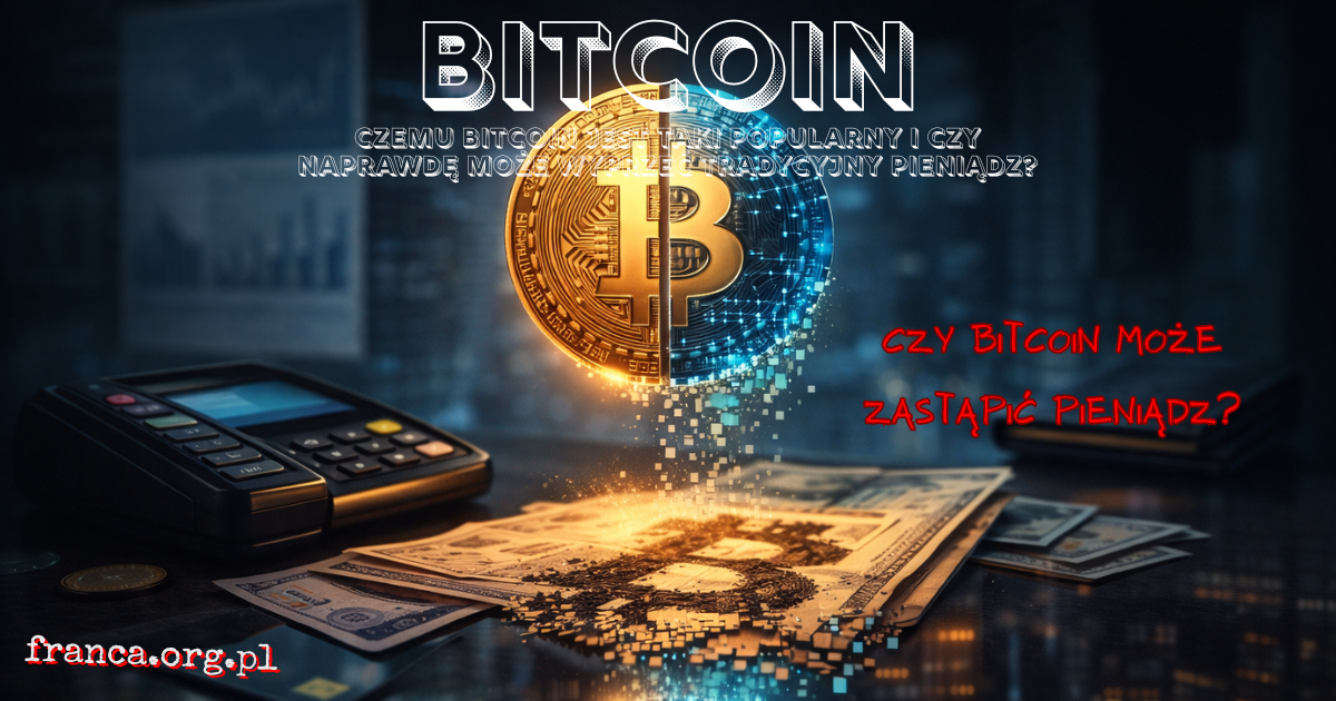 Czemu Bitcoin jest taki popularny i czy naprawdę może wyprzeć tradycyjny pieniądz?