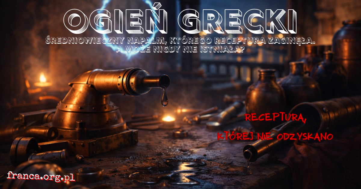 Ogień grecki. Średniowieczny napalm, którego receptura zaginęła - a może nigdy nie istniała?