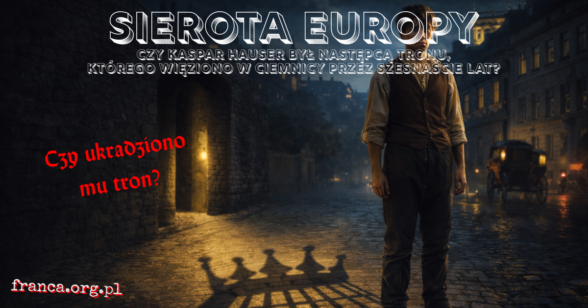 Sierota Europy. Czy Kaspar Hauser był następcą tronu, którego więziono w ciemnicy przez szesnaście lat?